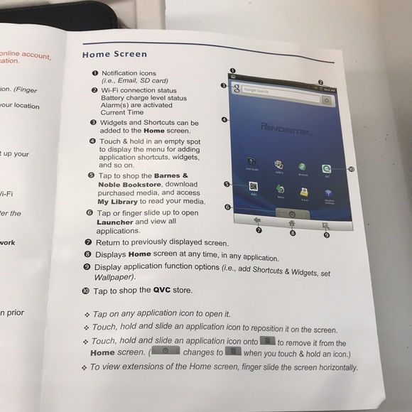 NIB Pandigital Novel 4GB 7” Color Multi/EReader - Picture 12 of 12